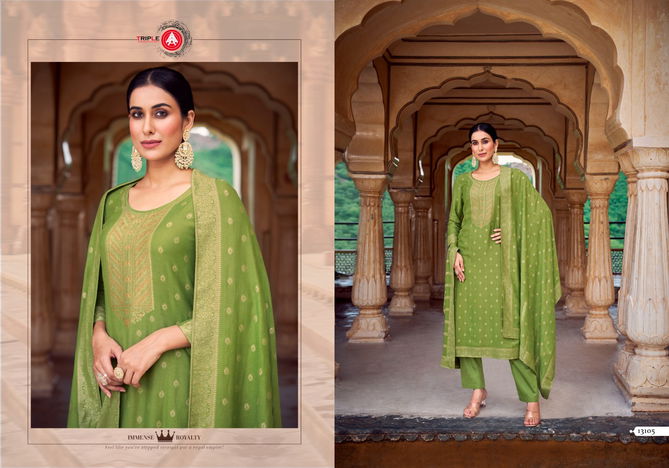 Seeshmahal By Triple Aaa Viscose Pashmina Dress Material Suppliers In India